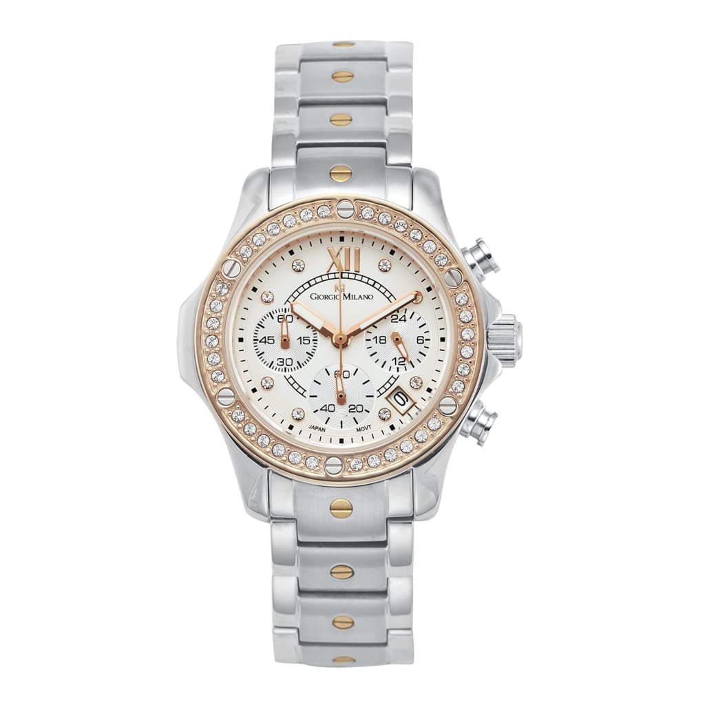 GEORGIO MILANO Women’s Stainless steel Watch, Water resistant,style newest for life